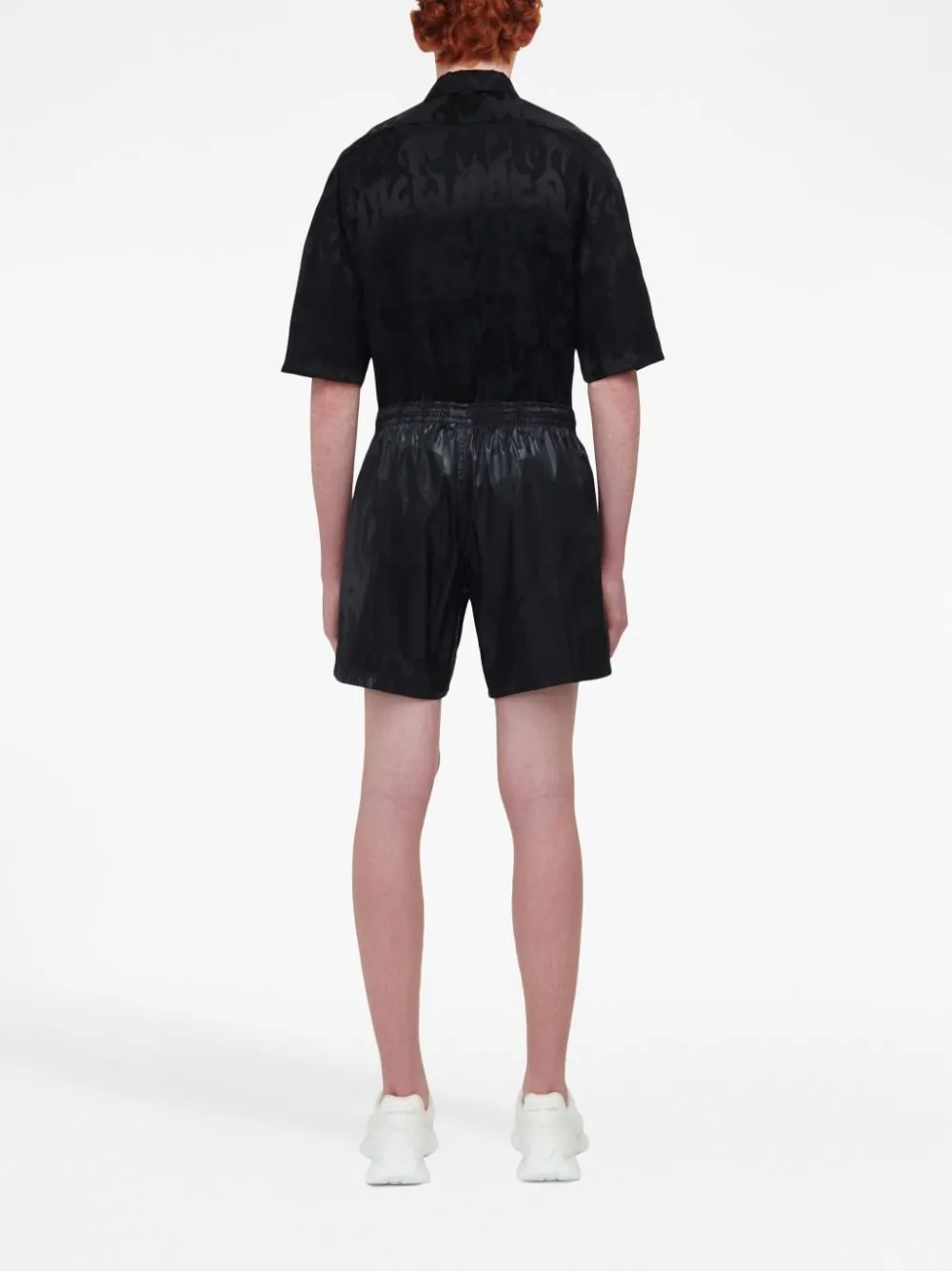 Alexander McQueen    Alexander Mc Queen Graffiti Swim Shorts