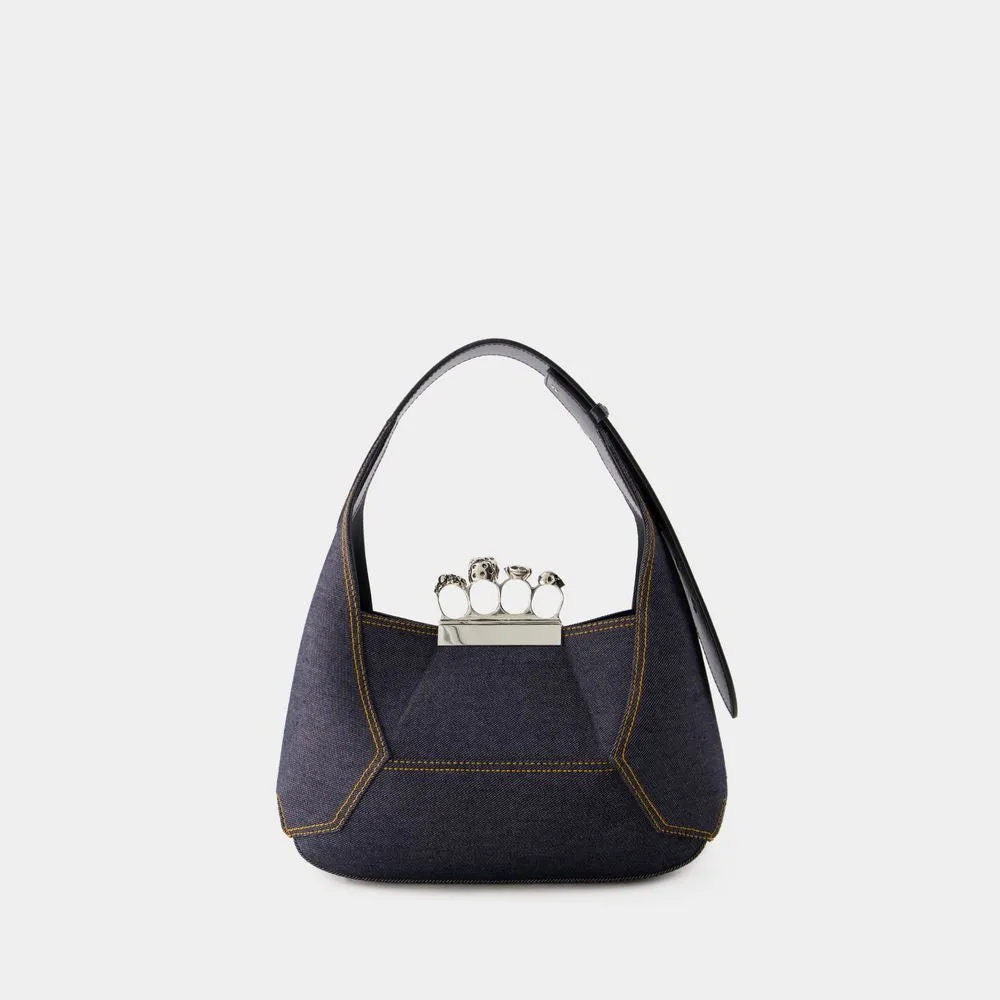 ALEXANDER MCQUEEN The Jewelled Hobo Handbag - Season FW23