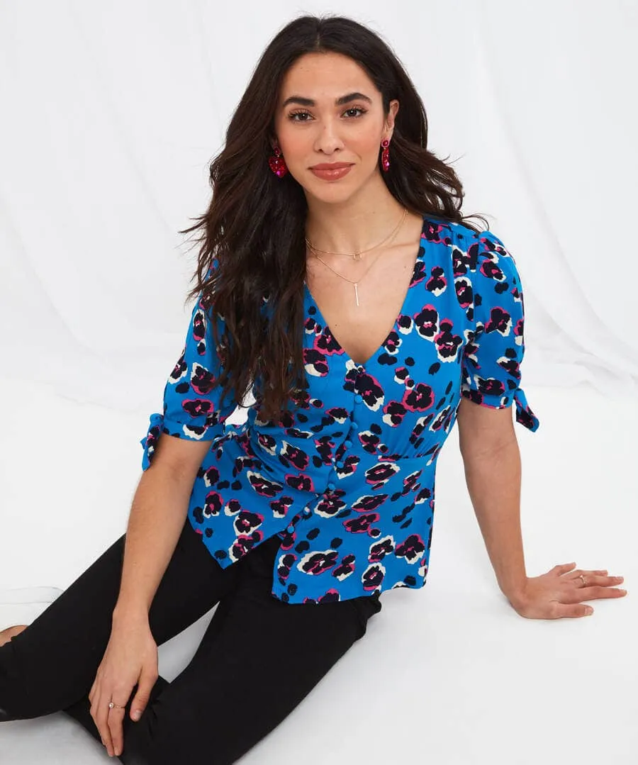 Alluring Animal Blouse