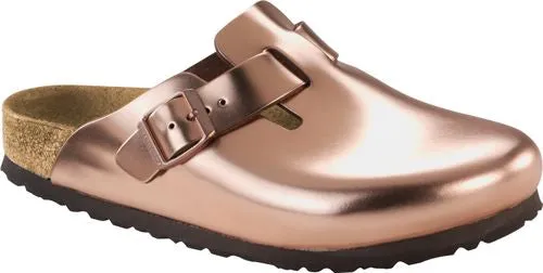 Birkenstock Clog Boston metallic copper BF
