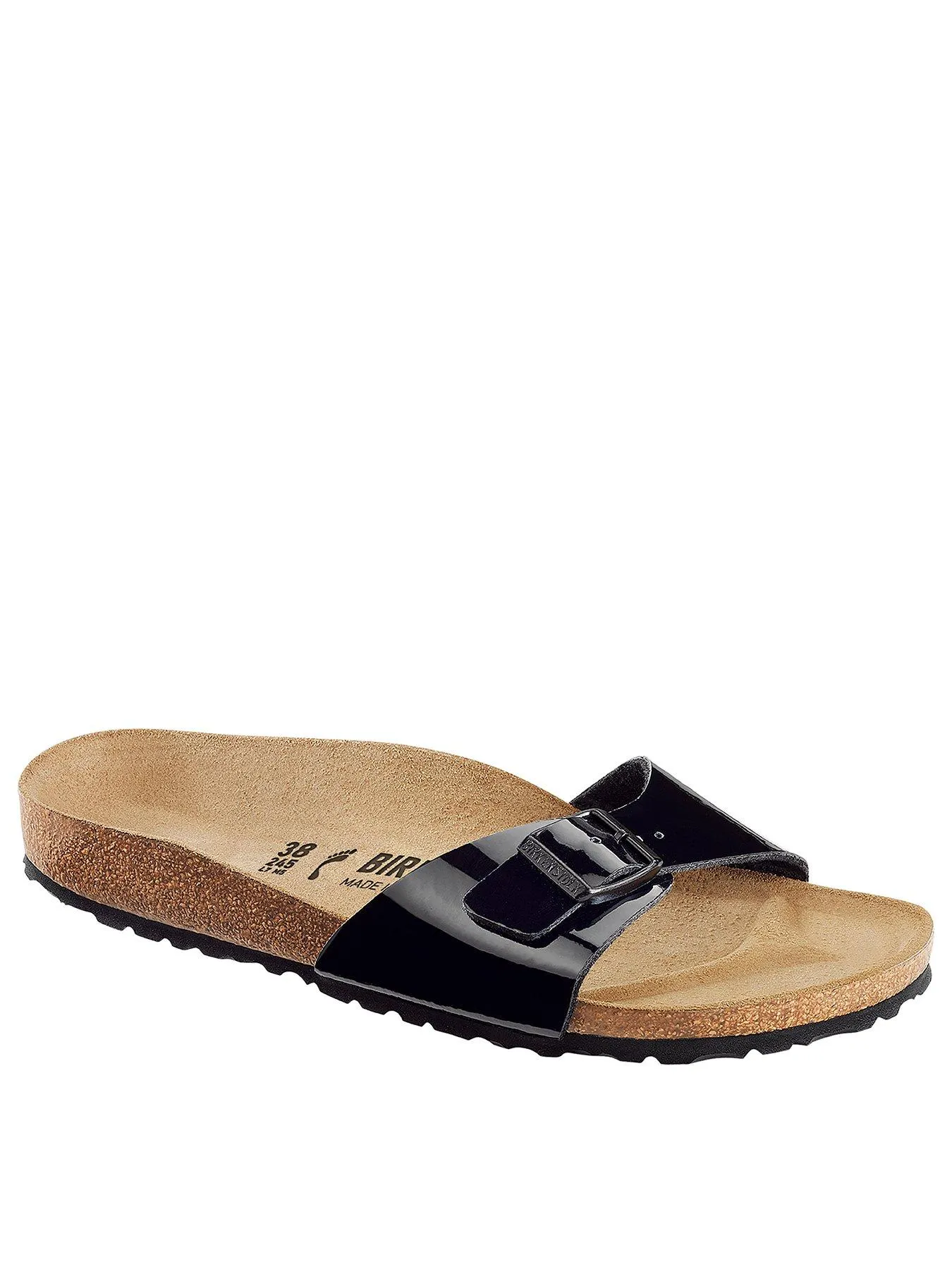 Birkenstock Madrid Birko-Flor Sandal - Black