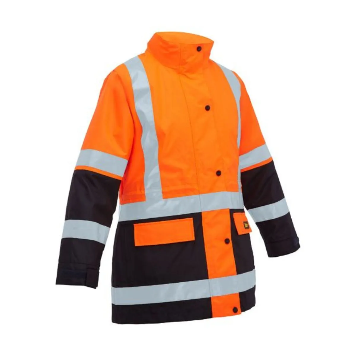 Bisley Women’s Taped Hi Vis 5 in 1 Rain Jacket BKL6975