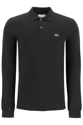 classic fit long sleeve polo shirt