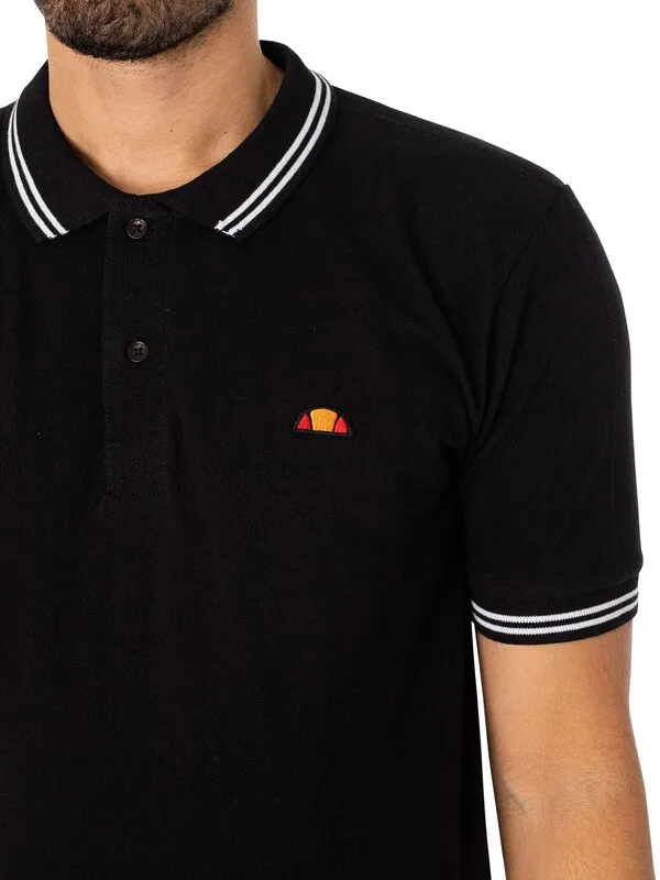 Ellesse Rookie Polo Shirt - Black