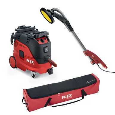 Flex GE 5 225mm Giraffe Wall & Ceiling Sander (110V) + TB-L Carry Bag & VCE 33 M AC M-Class Vacuum