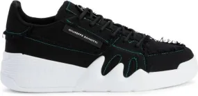 Giuseppe Zanotti Talon cotton low-top sneakers Black
