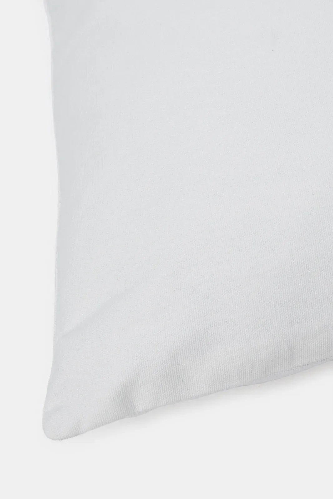 Ivory Embroidered Cushion
