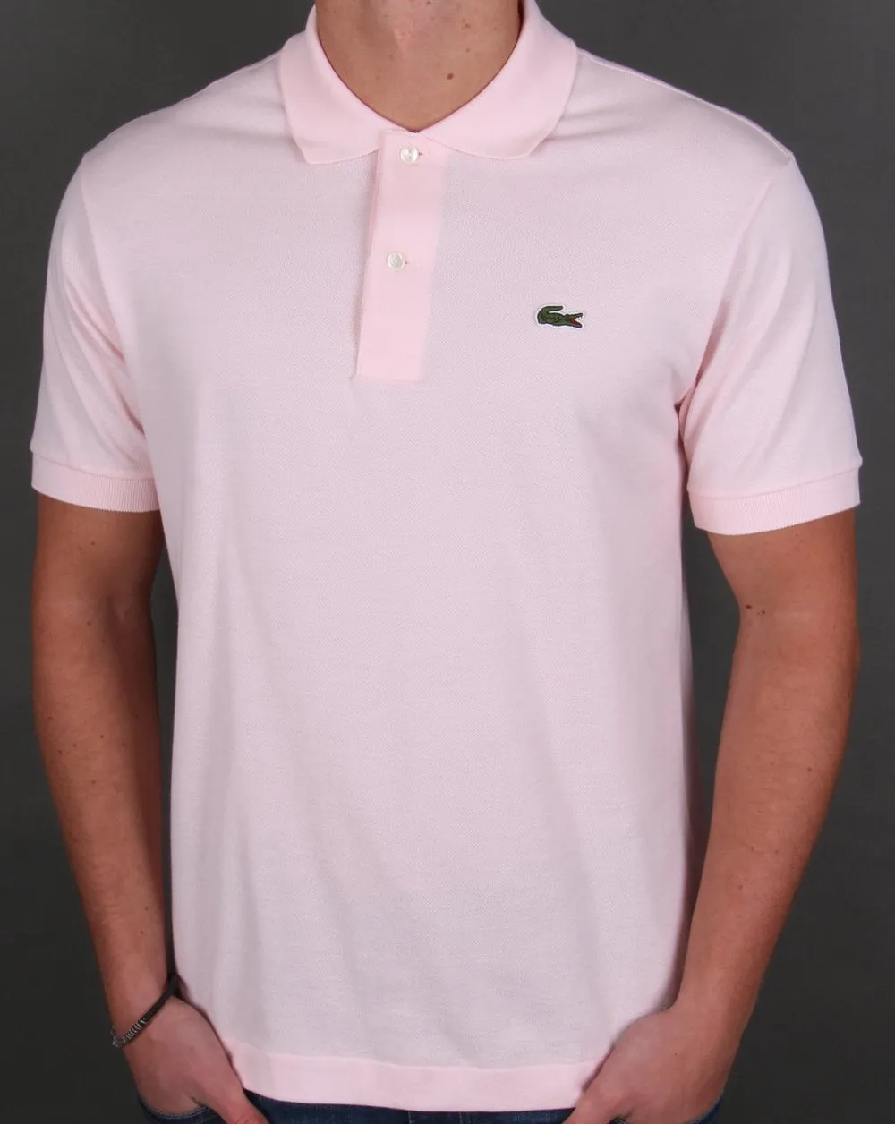 Lacoste Classic Polo Shirt Light Pink