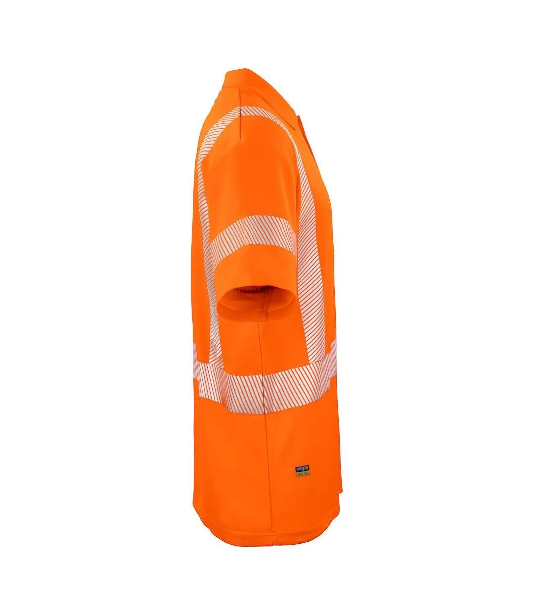 Mens reflective polo shirt orange Projob