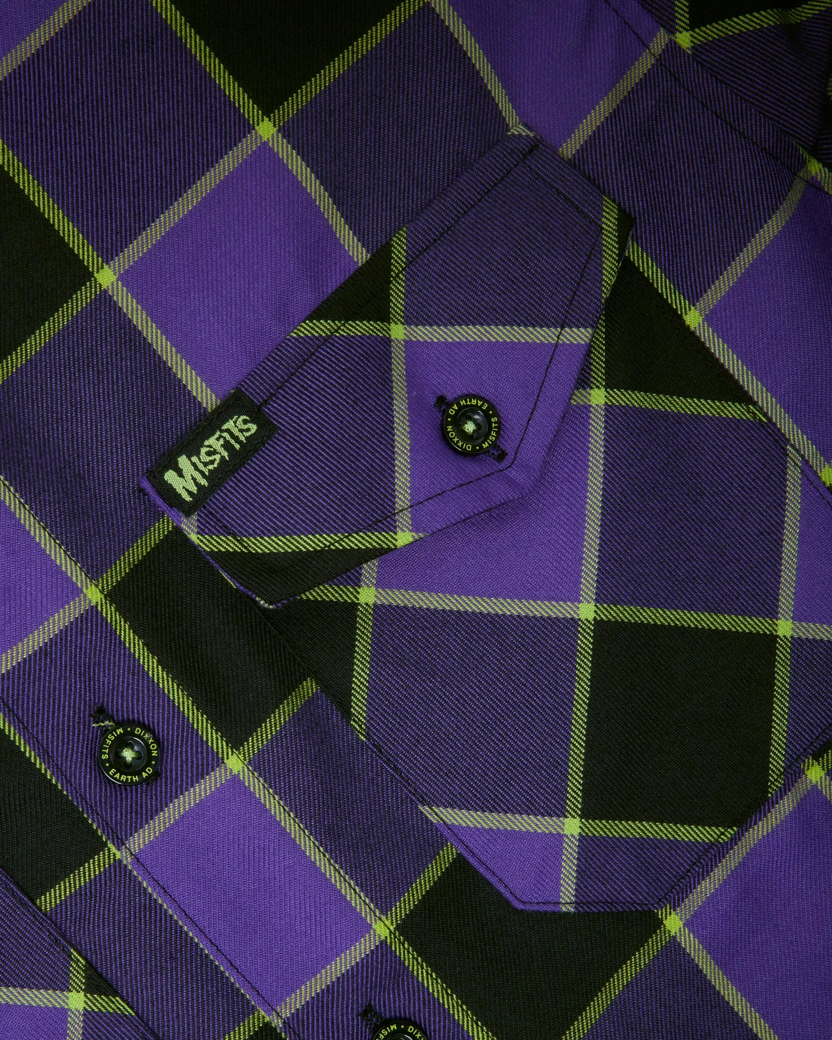 Misfits Earth AD Flannel