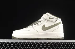 Nike Air Force 1 07 Mid SU19 White Army Green Shoes RD6698-123