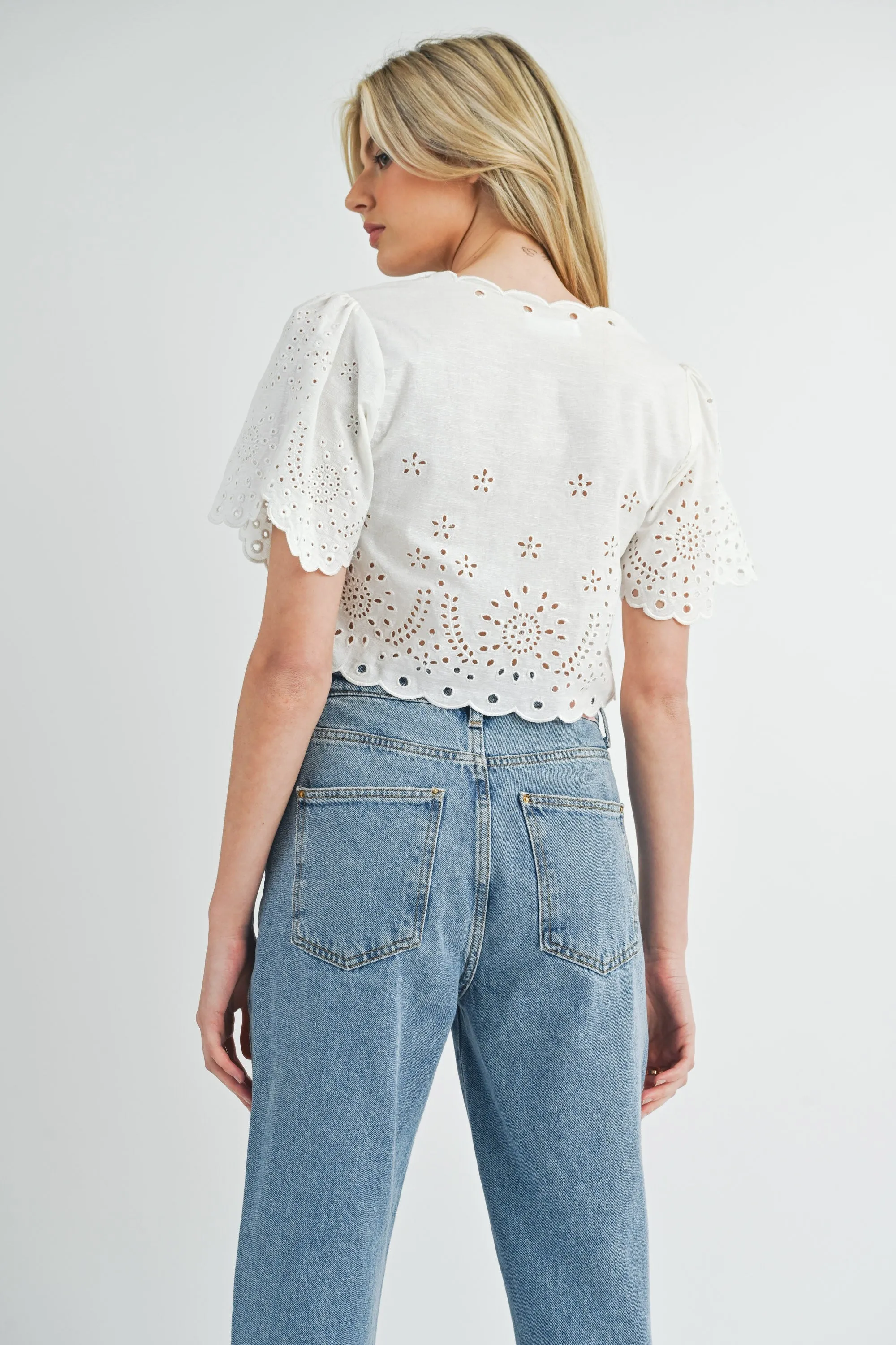 Punch Out Blouse