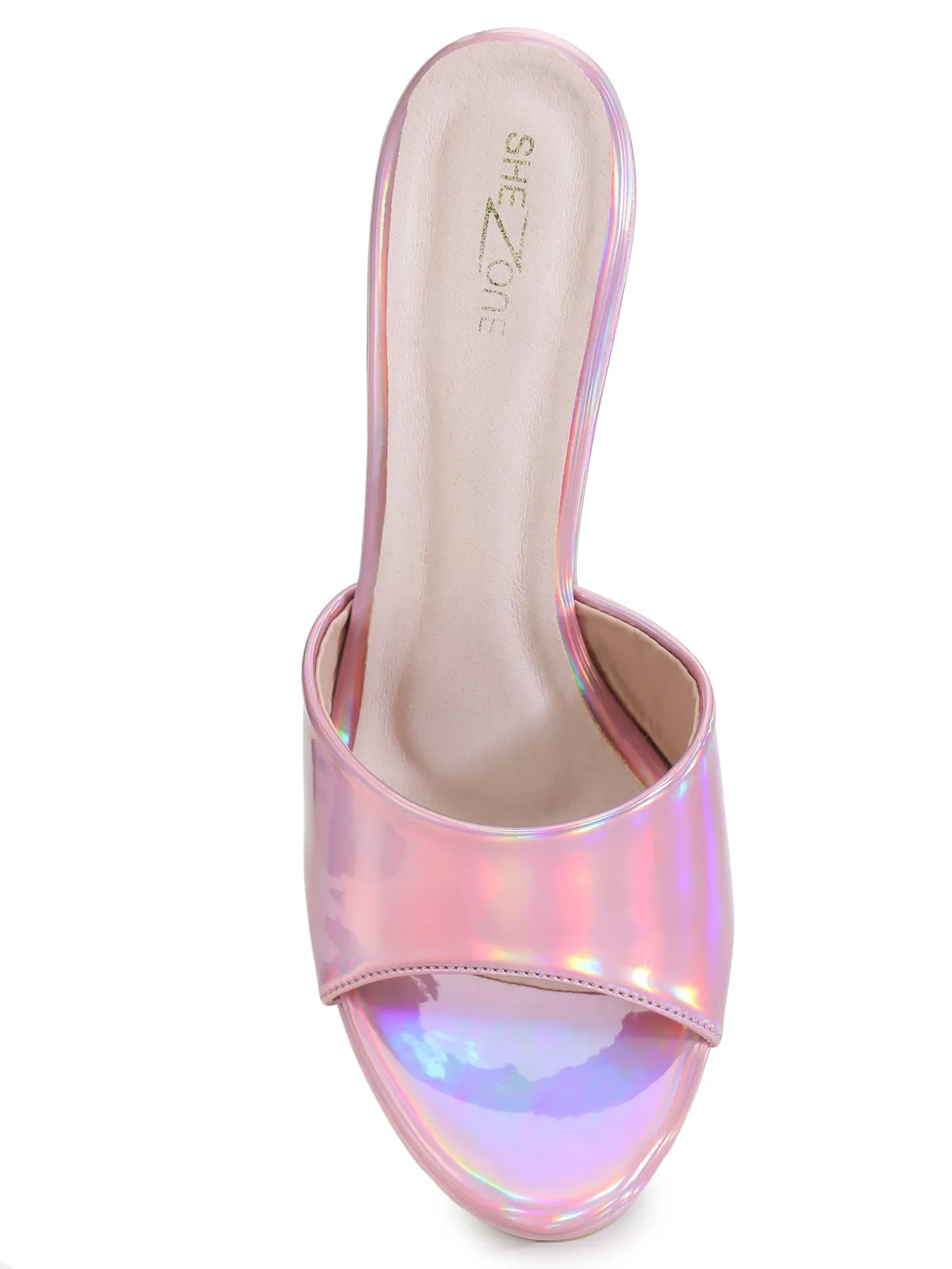 Shezone RainbowPink Women Heels