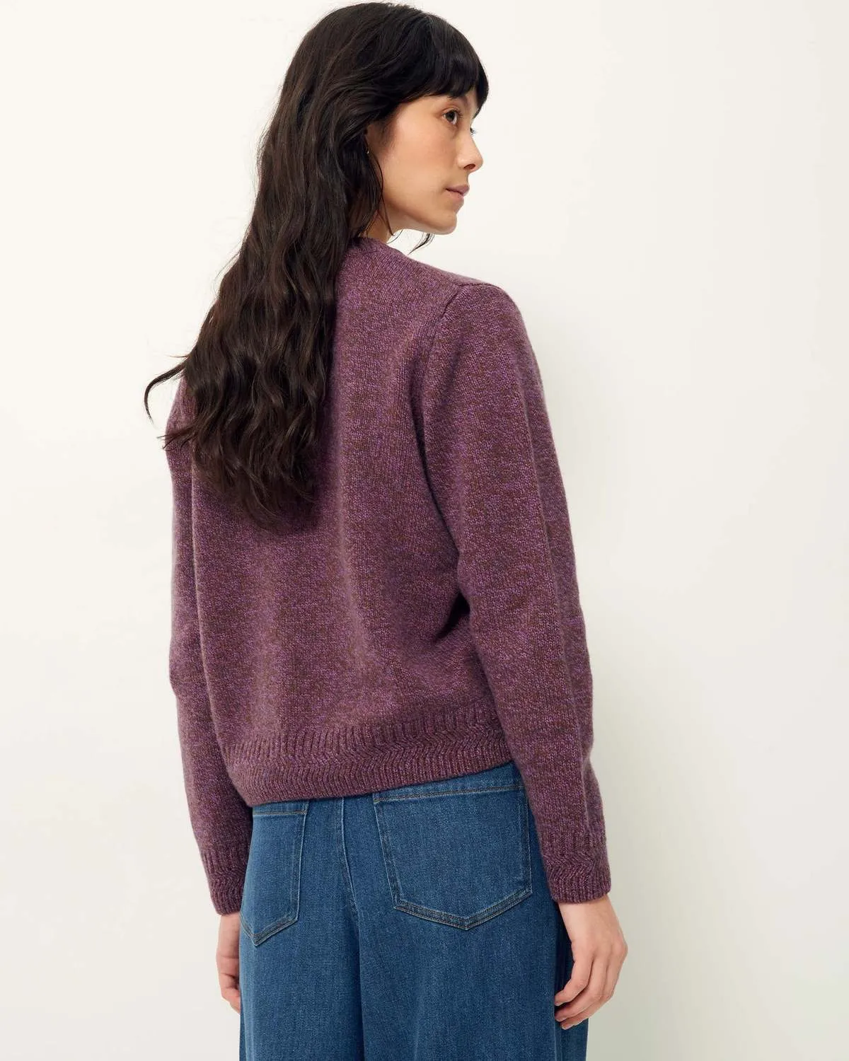 Silty Sweater - Stony Violet
