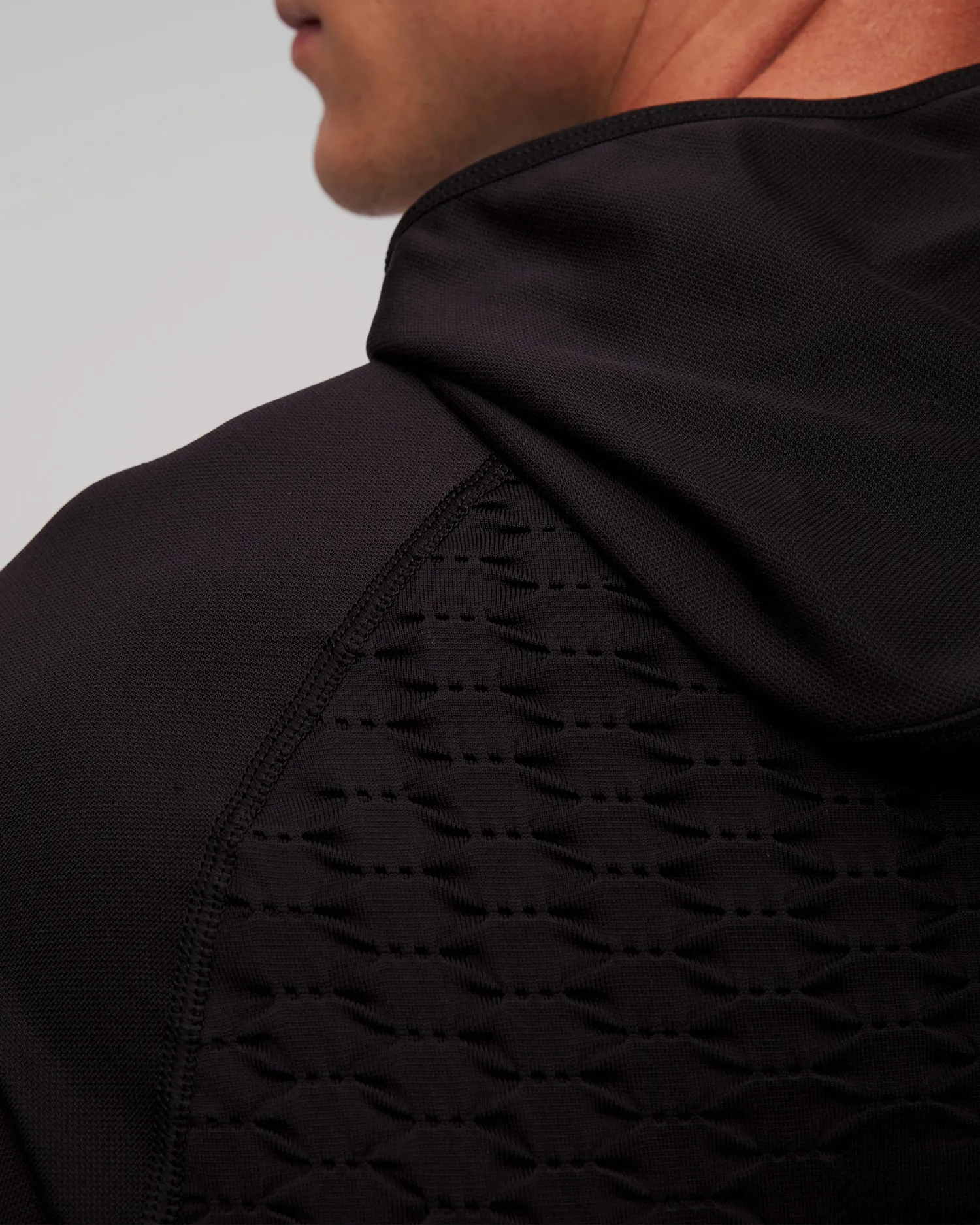 Unisex black sweatshirt X-Bionic X-Ential Hoody LS y1x2w24u-b120